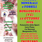 A Borgosesia la 24ª Mostra di Mineralogia del Gruppo Speleologico Valsesiano