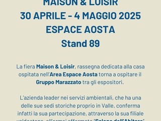 Gruppo Marazzato torna a Maison &amp; Loisir con il focus sui servizi di bonifica dell'amianto.
