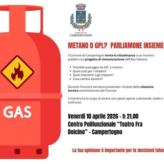 Campertogno, incontro pubblico sul progetto di metanizzazione dell’Alta Valsesia: appuntamento il 10 aprile