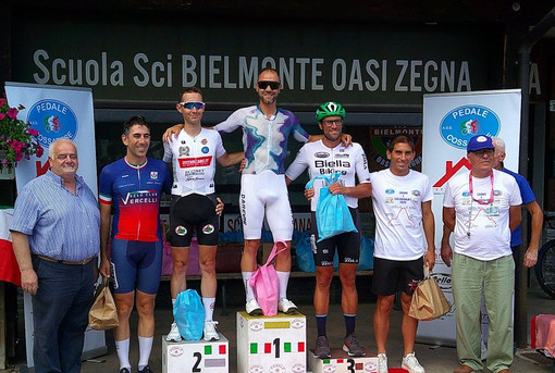 Ciclismo, Ottino e Milone sono 1° alla Campiglia Cervo-Bielmonte Ciclismo, Ottino e Milone sono 1° alla Campiglia Cervo-Bielmonte