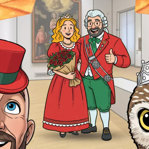 Varallo, Carnevale al Palazzo dei Musei: i bambini eleggono Marcantonio e Cecca