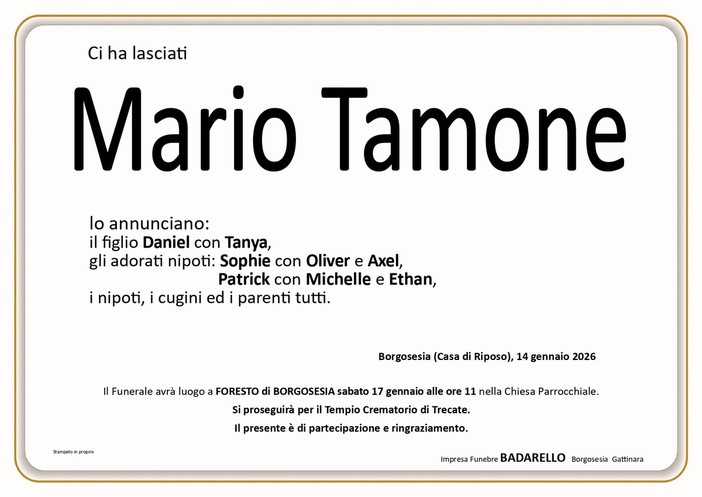Mario Tamone