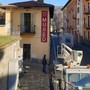 Varallo: un nuovo striscione al Museo di Orologeria Antica