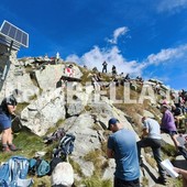 Valle Cervo, si è celebrata sabato l’annuale Santa Messa al Monte Bo FOTO e VIDEO Marina Bazzocchi per newsbiella.it