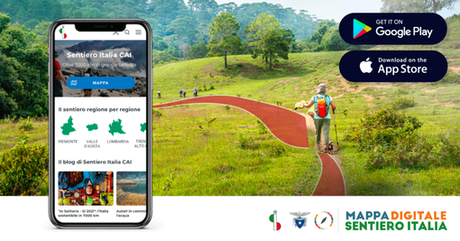 Cai, nasce la nuova app con le mappe digitali del Sentiero Italia Cai, nasce la nuova app con le mappe digitali del Sentiero Italia