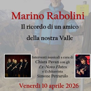 Borgosesia, una serata per ricordare Marino Rabolini al Centro Studi Giovanni Turcotti