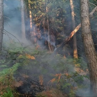 Incendio Monte Barone, Coggiola: "Non avvicinatevi per curiosità". Controlli e sanzioni