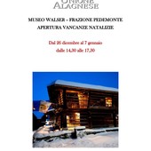 Ad Alagna Valsesia il Museo Walser di Pedemonte apre per le vacanze natalizie Ad Alagna Valsesia il Museo Walser di Pedemonte apre per le vacanze natalizie
