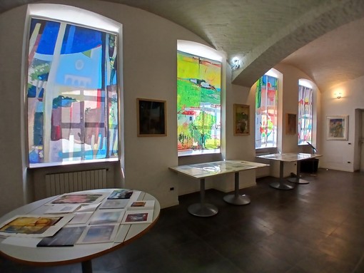 Pray, inaugurata alla Fabbrica della Ruota la mostra "Emozioni astratte"