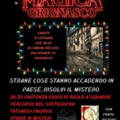 “Magica Grignasco”, il 31 ottobre una serata tra misteri, giochi e Halloween “Magica Grignasco”, il 31 ottobre una serata tra misteri, giochi e Halloween