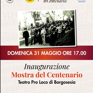 Borgosesia, al via i festeggiamenti per i 100 anni dell’Orchestra di Fiati
