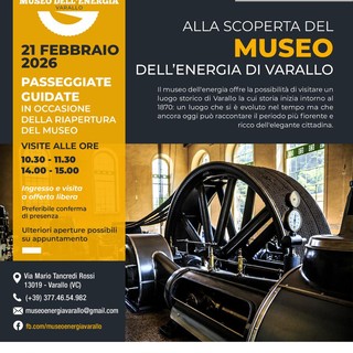 Il Museo dell’Energia di Varallo riapre e invita il pubblico a scoprirlo con visite guidate
