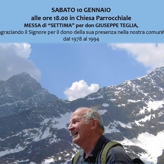 A Grignasco la messa di “settima” per don Giuseppe Teglia