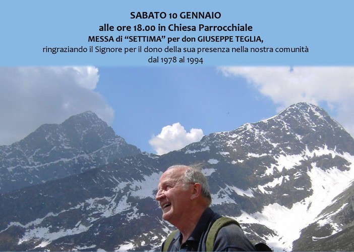 A Grignasco la messa di “settima” per don Giuseppe Teglia