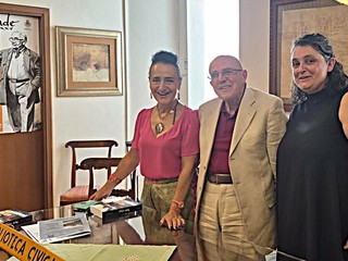 Varallo, in Biblioteca presentato “Miele amaro”, il romanzo valsesiano di Claudio Giacomone Cerino
