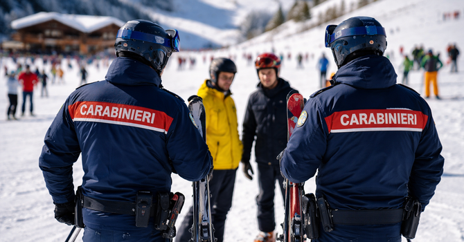 Alagna Valsesia, lezioni di sci senza abilitazione: denunciati due giovani belgi sulle piste del Monterosa Ski Alagna Valsesia, lezioni di sci senza abilitazione: denunciati due giovani belgi sulle piste del Monterosa Ski