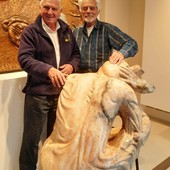 Aldo Flecchia e il fascino del marmo rosa di Varallo