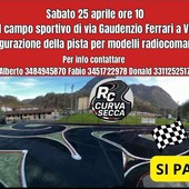 A Valduggia inaugura il miniautodromo per modelli radiocomandati: nuovo spazio al campo sportivo comunale
