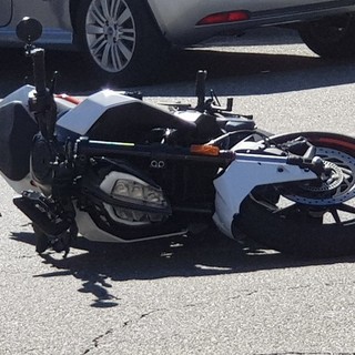 Incidente con la moto a Masserano, in ospedale padre e figlio di Gattinara (foto di repertorio)