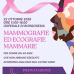 Ottobre Rosa, il 22 ottobre a Borgosesia mammografie ed ecografie mammarie