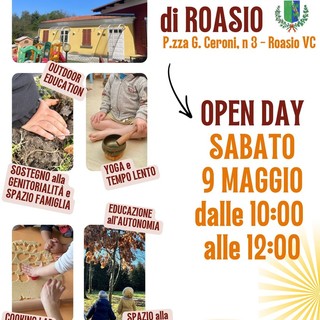 A Roasio il Micronido comunale apre le porte alle famiglie: open day il 9 maggio