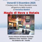 Varallo inaugura la mostra “Magie di Neve e Natale” di Annalisa Baldini