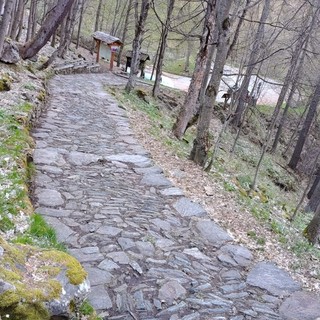 Alagna, manutenzione sui sentieri delle Aree Protette della Valsesia