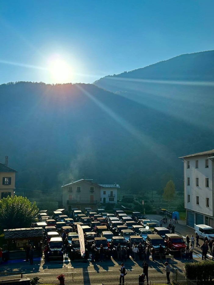 Mera Jeep Trail, 66 vetture e 170 partecipanti al pranzo dell’edizione 2026 Mera Jeep Trail, 66 vetture e 170 partecipanti al pranzo dell’edizione 2026