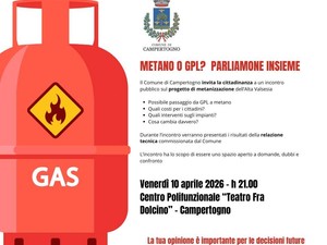 Campertogno, incontro pubblico sul progetto di metanizzazione dell’Alta Valsesia: appuntamento il 10 aprile Campertogno, incontro pubblico sul progetto di metanizzazione dell’Alta Valsesia: appuntamento il 10 aprile