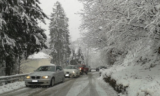 Maltempo in Piemonte, nel pomeriggio e stasera nevicate fino a quote basse (foto di repertorio)
