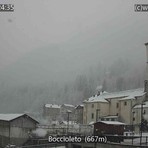 Neve in Alta Valsesia, cambia il volto del maltempo: fiocchi nei centri di montagna e precipitazioni fino a domenica - FOTO