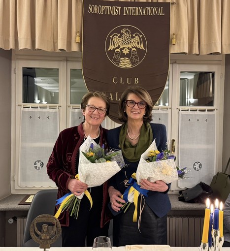 Soroptimist Club Valsesia, cambio di presidenza: Marina Filippa nuova presidente per il biennio 2026 Soroptimist Club Valsesia, cambio di presidenza: Marina Filippa nuova presidente per il biennio 2026