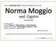 Norma Moggio, ved. Cigolini