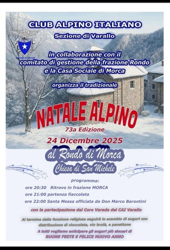 Varallo si prepara alla 73ª edizione del Natale Alpino: fiaccolata, Santa Messa e tradizioni al Rondo di Morca