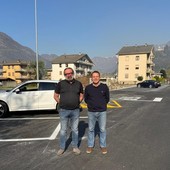 Gattinara, in viale Cesare Battisti completati 35 nuovi posti auto pubblici