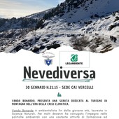 A Vercelli una serata su montagna e crisi climatica: al CAI l’incontro “Nevediversa”