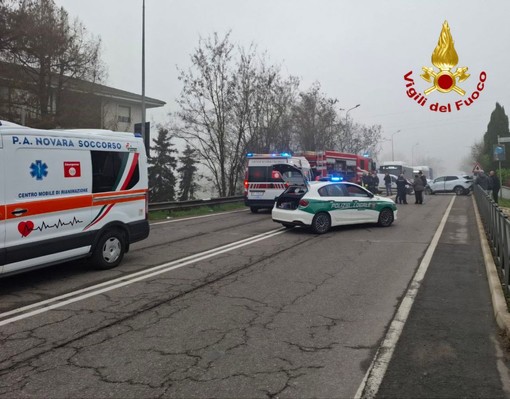Dal Nord Ovest: Schianto frontale sulla SP11, traffico bloccato vicino al Santuario Madonna del Bosco