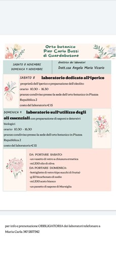 Weekend tra natura e benessere all’Orto Botanico di Guardabosone Weekend tra natura e benessere all’Orto Botanico di Guardabosone