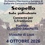 Scopello, il 4 ottobre concerto per San Francesco con il pianista Claudio Zampetti