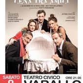Varallo, l’8 novembre prende il via la nuova stagione del Teatro Civico con la commedia “Le Prénom – Cena tra amici” Varallo, l’8 novembre prende il via la nuova stagione del Teatro Civico con la commedia “Le Prénom – Cena tra amici”