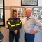 Incendi in Valsesia, visita del ministro Pichetto ai presidi dei Vigili del fuoco