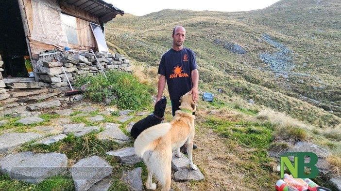 La storia di Giorgio, il pastore romeno che ama i suoi animali foto Mauro Benedetti per newsbiella.it