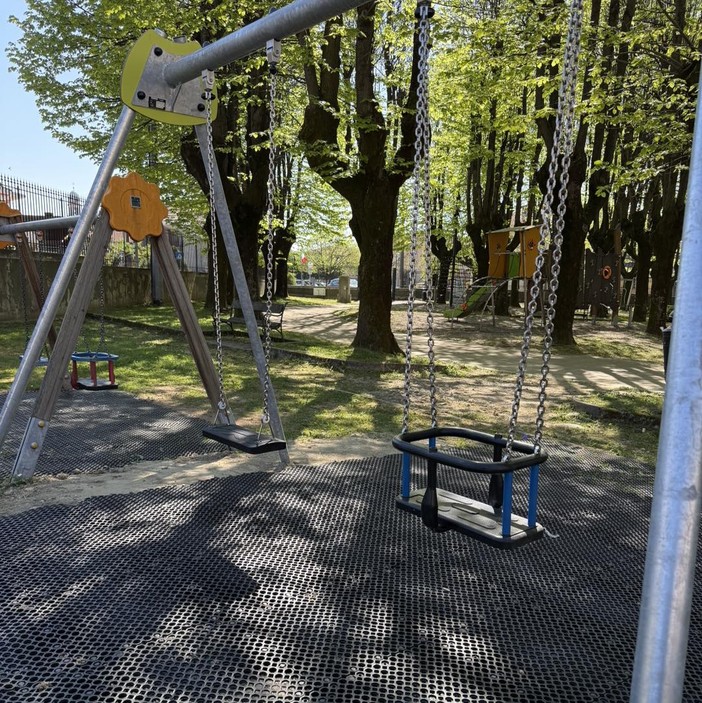 Gattinara, nuovi giochi nei parchi cittadini e manutenzione delle aree già esistenti