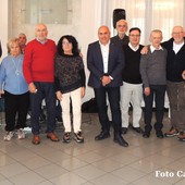 Borgomanero, il sindaco Bossi al pranzo di Natale dei volontari a Briga Novarese Borgomanero, il sindaco Bossi al pranzo di Natale dei volontari a Briga Novarese