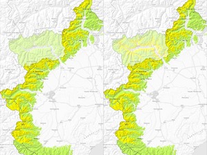 Neve più stabile, ma attenzione agli strati deboli: in Valsesia resta il rischio su pendii ombreggiati ripidi Neve più stabile, ma attenzione agli strati deboli: in Valsesia resta il rischio su pendii ombreggiati ripidi