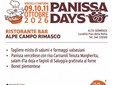 Panissa Days, il 10 e 11 ottobre appuntamento all’Alpe Campo di Rimasco Panissa Days, il 10 e 11 ottobre appuntamento all’Alpe Campo di Rimasco