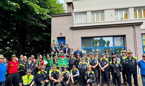 Romagnano Sesia, inaugurata la nuova sede della Protezione Civile ANA Valsesiana