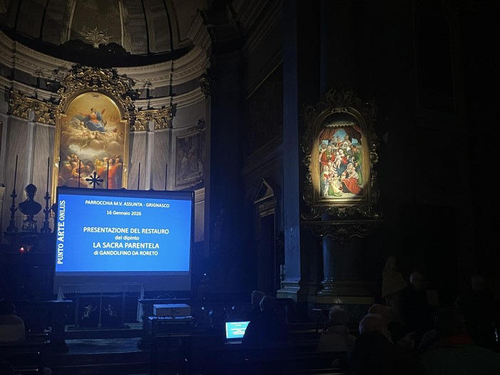 Grignasco, una serata in Parrocchia alla scoperta della “Sacra Parentela” di Gandolfino da Roreto