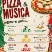 Borgosesia, in Piazza Mazzini arriva il Pizza Festival tra gusto, musica e divertimento Borgosesia, in Piazza Mazzini arriva il Pizza Festival tra gusto, musica e divertimento