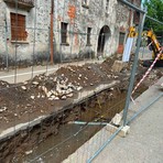 Quarona, perdita in via Lanzio: domani interviene Cordar Quarona, perdita in via Lanzio: domani interviene Cordar